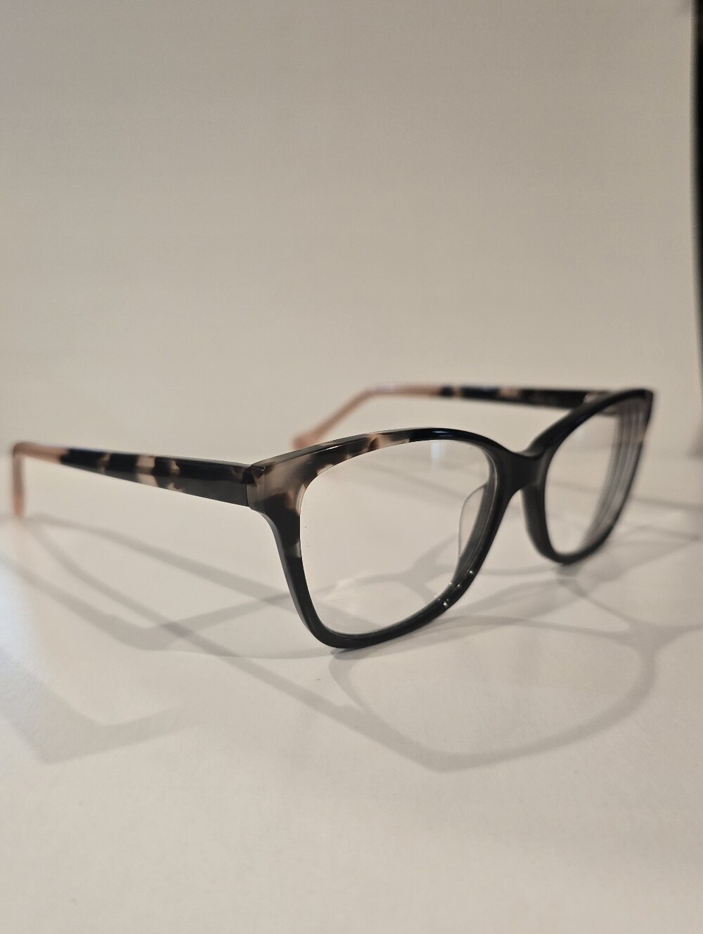 Lucky Brand Black and Tortoise Rectangular Women's Glasses